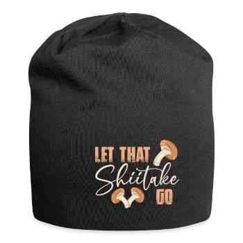 Mushroom pickers and mushroom friends - Jersey Beanie - black - Front