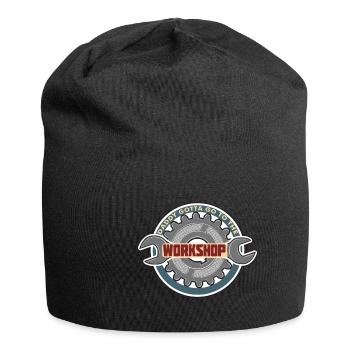 Father's Day gift for dad for Men's Day - Jersey Beanie - black - Front