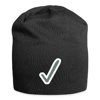 Vérifier l’esquisse de l’icône - Bonnet en jersey - noir - Devant