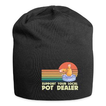 Pottery and pottery - Jersey Beanie - black - Front