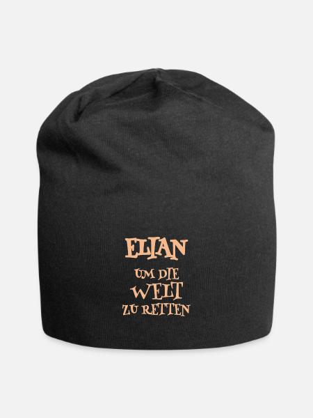 Helfer Elian - Jersey-Beanie - Schwarz