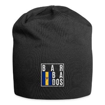 Barbados - Jersey-Beanie - Schwarz - Vorne