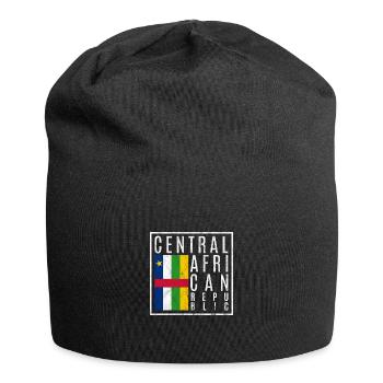 République centrafricaine - Bonnet en jersey - noir - Devant