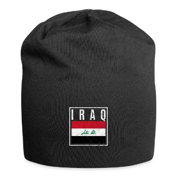Irak - Bonnet en jersey - noir - Devant