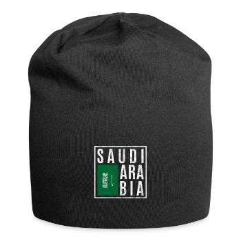 Arabie Saoudite - Bonnet en jersey - noir - Devant