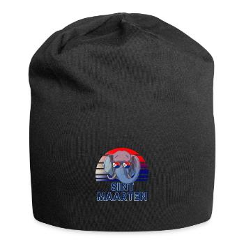 Sint Maarten - Jersey Beanie - black - Front