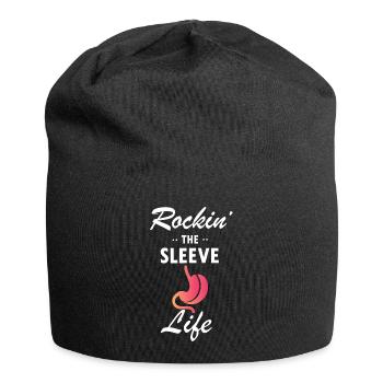 Gastric Bypass and Gastric Bypass Operation Design - Jersey Beanie - black - Front