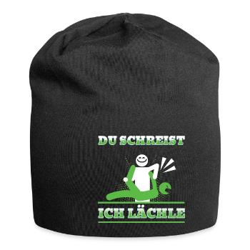 Massage Therapie Humor Physiotherapeutin - Jersey-Beanie - Schwarz - Vorne