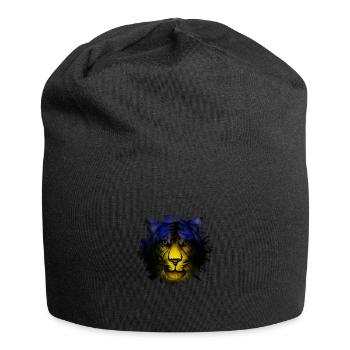 Guadeloupe - Jersey-Beanie - Schwarz - Vorne