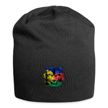 Neukaledonien - Jersey-Beanie - Schwarz - Vorne
