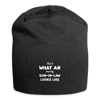 This Is What An Amazing Son-In-L... - Jersey-Beanie - Schwarz - Vorne