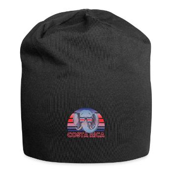 Costa Rica - Jersey-Beanie - Schwarz - Vorne