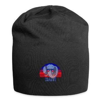 Haiti - Jersey-Beanie - Schwarz - Vorne