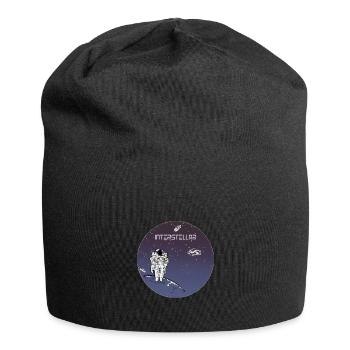 Interstellaire astronaute en orbite - Bonnet en jersey - noir - Devant