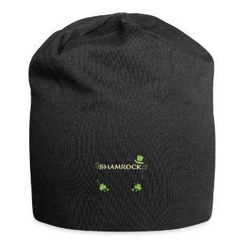 Shamrock - St. Patrick's Day - Jersey-Beanie - Schwarz - Vorne