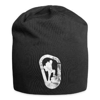 Wanderer - (2) - Jersey-Beanie - Schwarz - Vorne