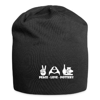 Pottery and pottery - Jersey Beanie - black - Front