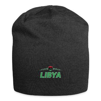 Libyen - Jersey-Beanie - Anthrazit - Vorne