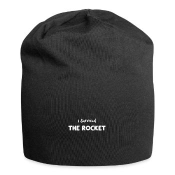 I Survived The Rocket - Science - Jersey-Beanie - Schwarz - Vorne