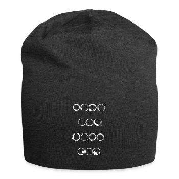 Anneaux De Cringel - Bonnet en jersey - charbon - Devant