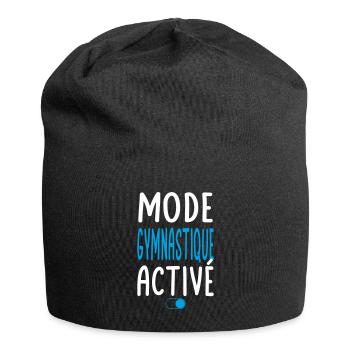 Mode Escalade Gymnastique - Idée cadeau - Bonnet en jersey - noir - Devant