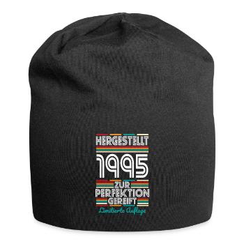 30e anniversaire - Fabriqué en 1995 - Bonnet en jersey - noir - Devant