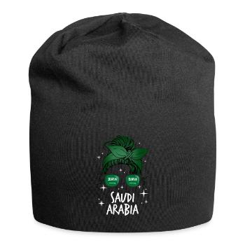 Arabie Saoudite - Bonnet en jersey - noir - Devant