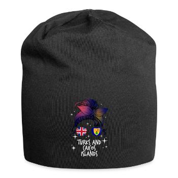 Turks and Caicos Islands - Jersey Beanie - black - Front