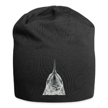 Narwhal - Jersey Beanie - black - Front