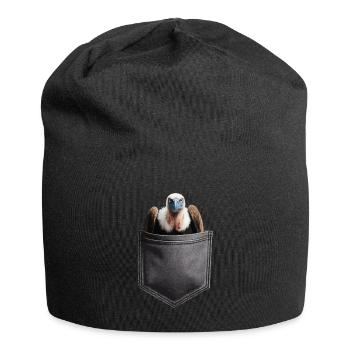 Geier - Jersey-Beanie - Schwarz - Vorne