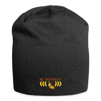 BE DIFFERENT Banana - Jersey Beanie - black - Front