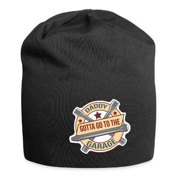 Cadeau de fête des pères pour papa pour la fête des hommes - Bonnet en jersey - noir - Devant