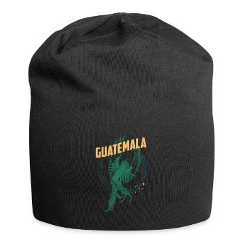 Quetzalcoatl Vogel Tropisch Antigua Guatemala - Jersey-Beanie - Schwarz - Vorne