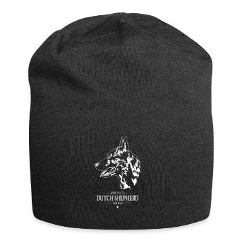 Berger Hollandais Maman Chien Chien Wilsigns - Bonnet en jersey - charbon - Devant
