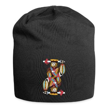toten Königs - Jersey-Beanie - Schwarz - Vorne