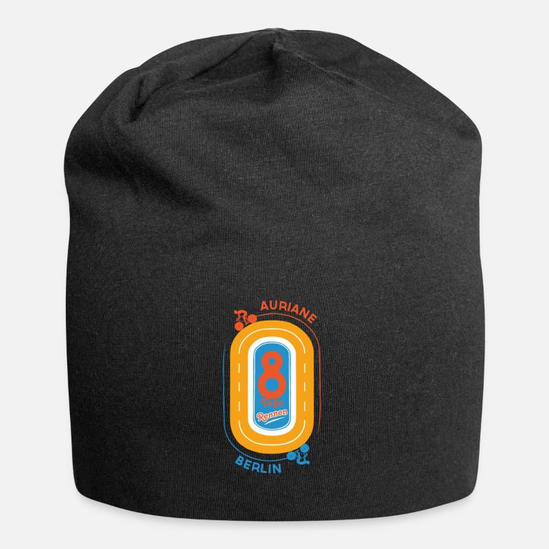 course de 8 jours - Bonnet en jersey - noir