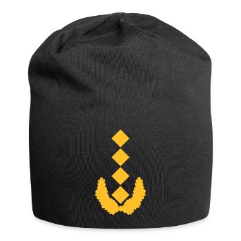 General Dienstgrad - Jersey-Beanie - Schwarz - Vorne