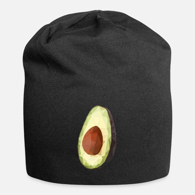Avocado - Jersey-Beanie - Schwarz