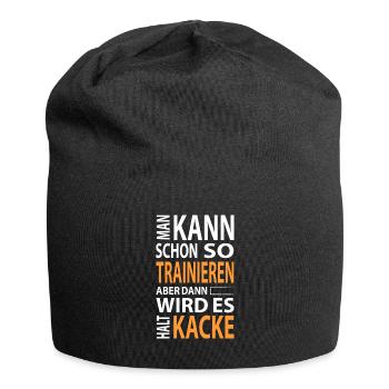 Hundesport Training Schäferhund DSH Shirt - Jersey-Beanie - Schwarz - Vorne