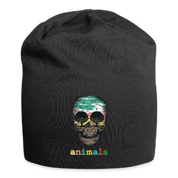 Hambacher forest nature forest save environnement - Bonnet en jersey - noir - Devant