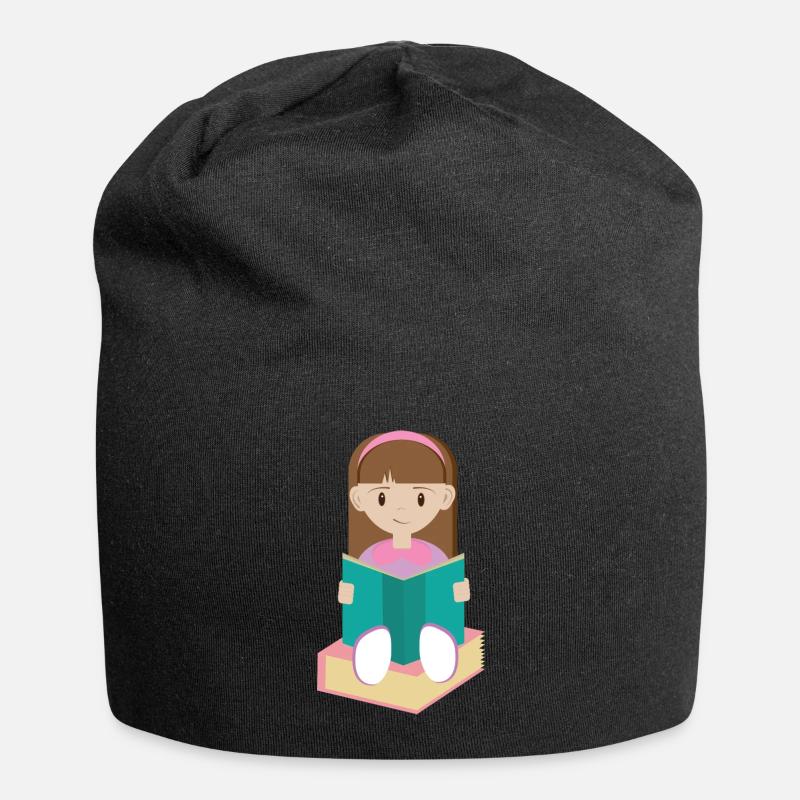 Schulanfang Maedchen 03 0225 - Jersey-Beanie - Schwarz
