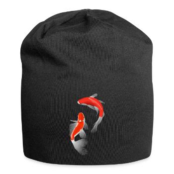 Koi - Jersey-Beanie - Schwarz - Vorne