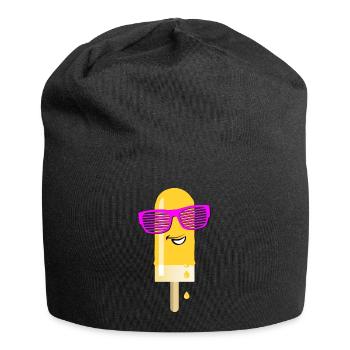 Popsicles Summer Heat Cheerful Sunglasses - Jersey Beanie - black - Front