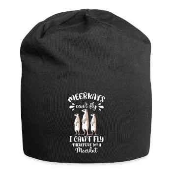 Zoo Natur Fels - Jersey-Beanie - Schwarz - Vorne