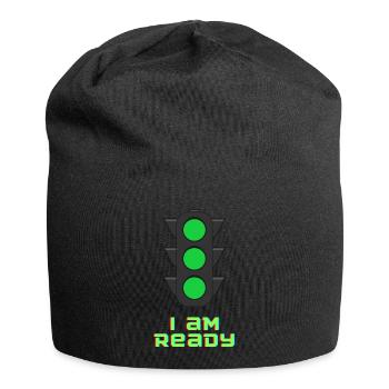 I au feu de circulation Ready - Bonnet en jersey - noir - Devant