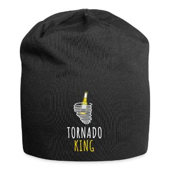 Tornado entzünden Mallorca Bier - Jersey-Beanie - Schwarz - Vorne