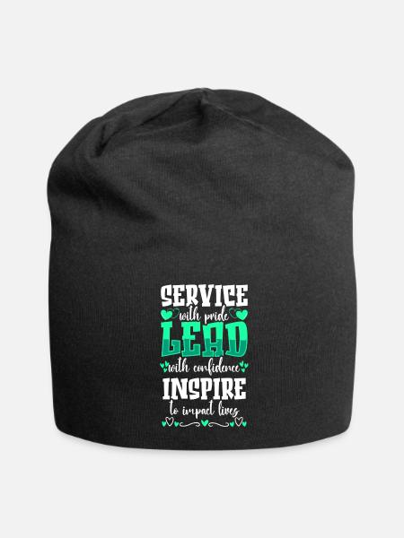 Entreprise de bureau de travail - Bonnet en jersey - noir