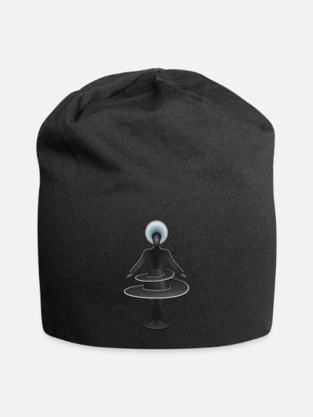 100 Jahre Triadisches Ballett: Spirale - Jersey-Beanie - Schwarz