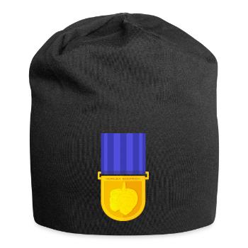Trinidad Moruga Scorpion Medaille - Jersey-Beanie - Schwarz - Vorne