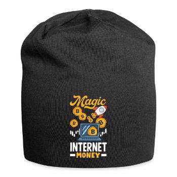 Magic Internet Money Retro Cryptocurrency Trading - Jersey-Beanie - Schwarz - Vorne